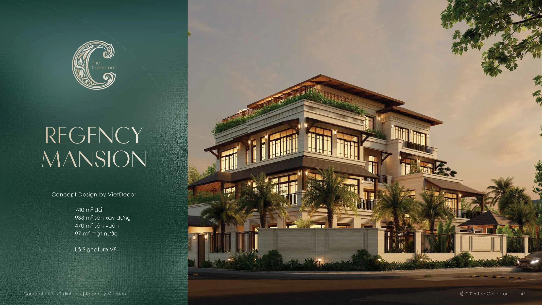 Tổng quan ngoại thất Regency Mansion theo E-Leaflet 27/07/2026