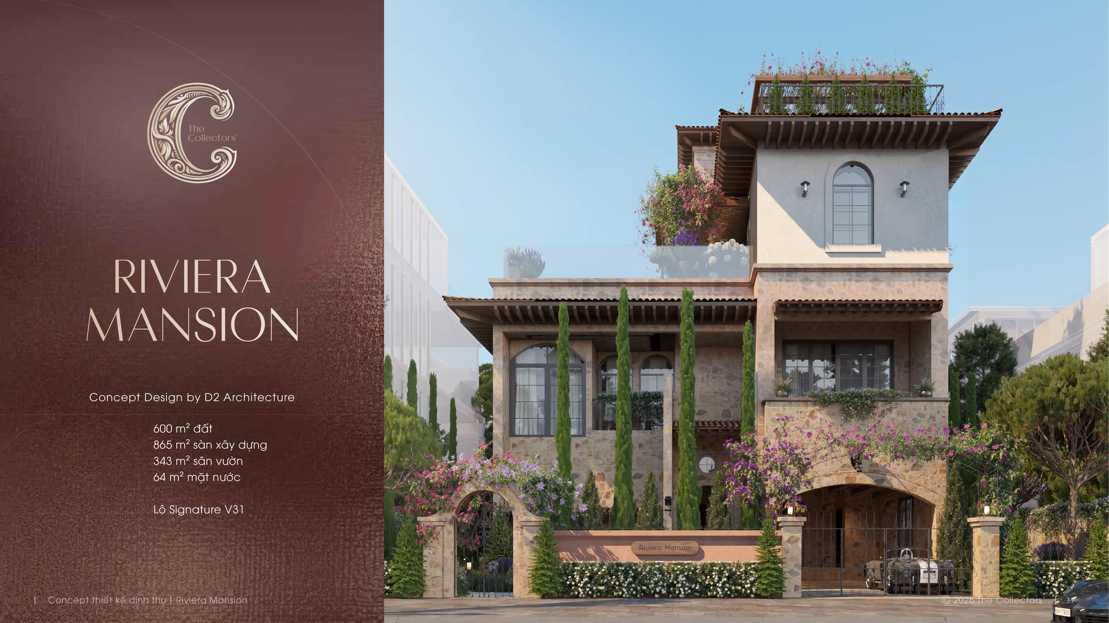 Tổng quan ngoại thất Riviera Mansion theo E-Leaflet 27/07/2026