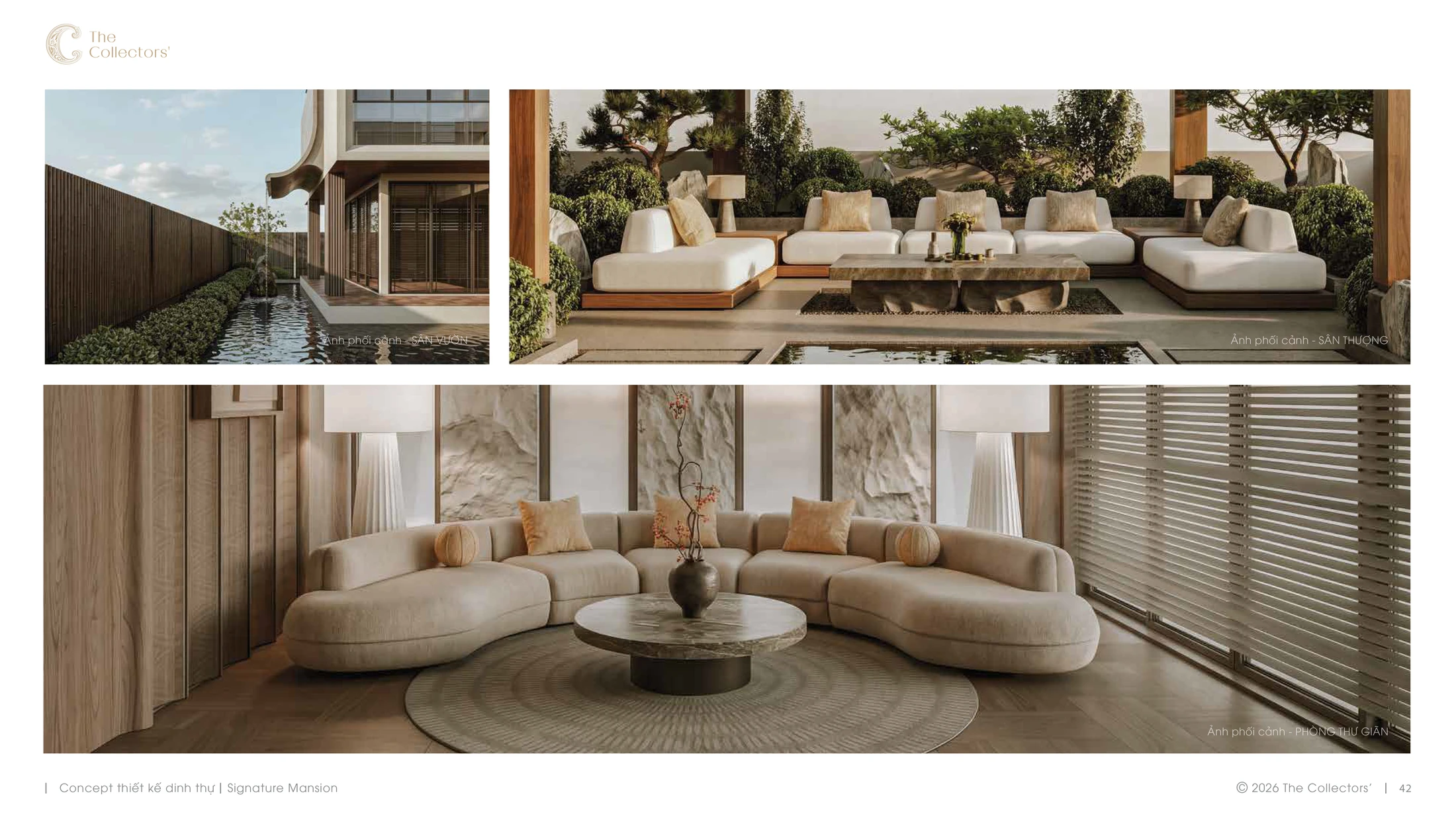 Không gian thiết kế 2 Signature Mansion theo E-Leaflet 27/07/2026