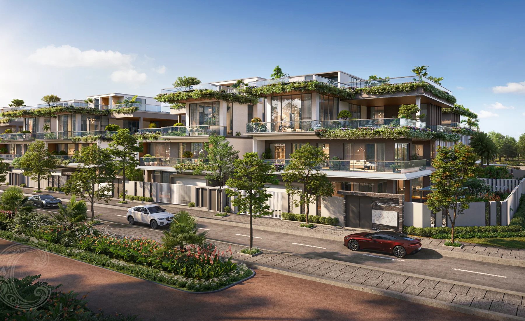 Đường dạo và dãy dinh thự