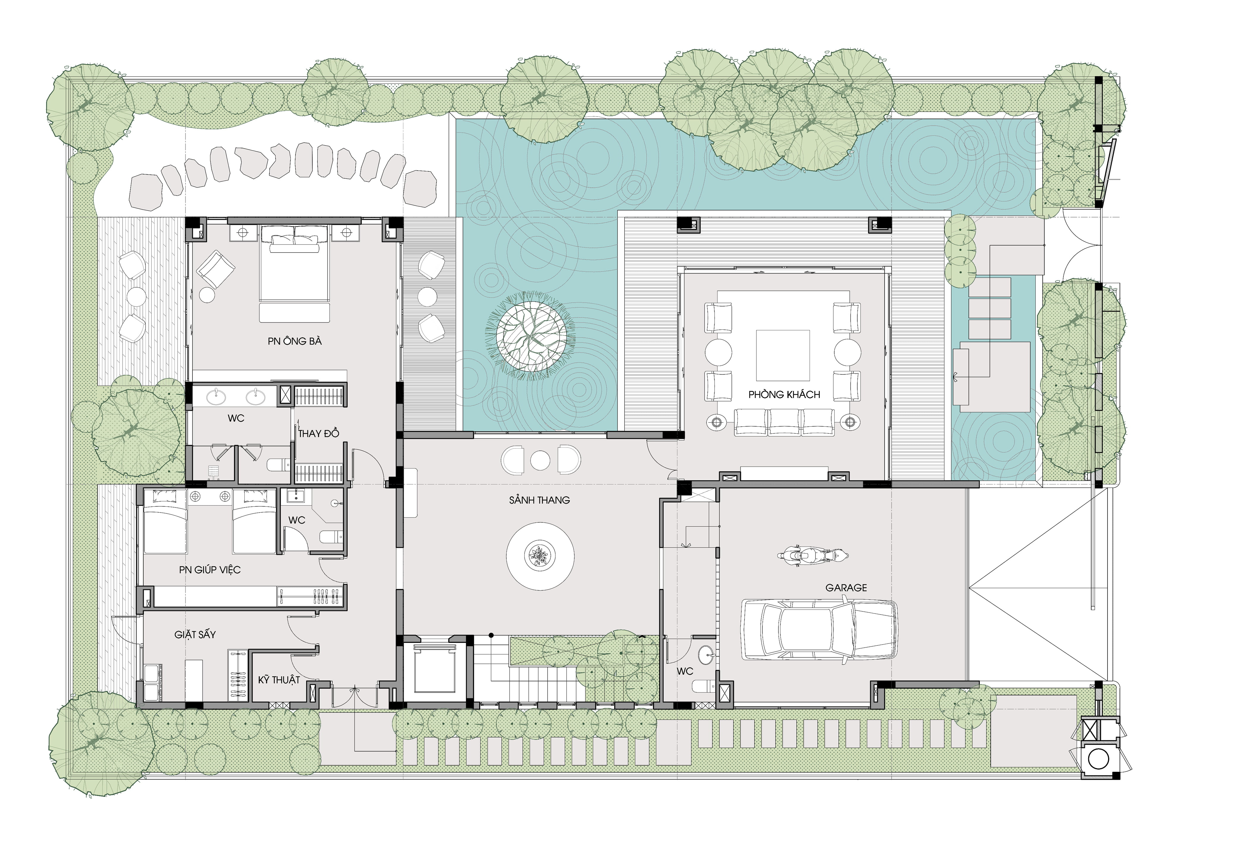 Sơ đồ tầng Signature Mansion