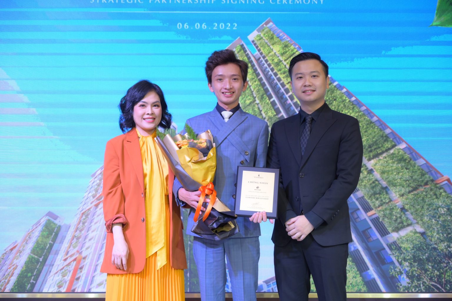 Chứng nhận đối tác phân phối chính thức dự án LUMIERE BOULEVARD