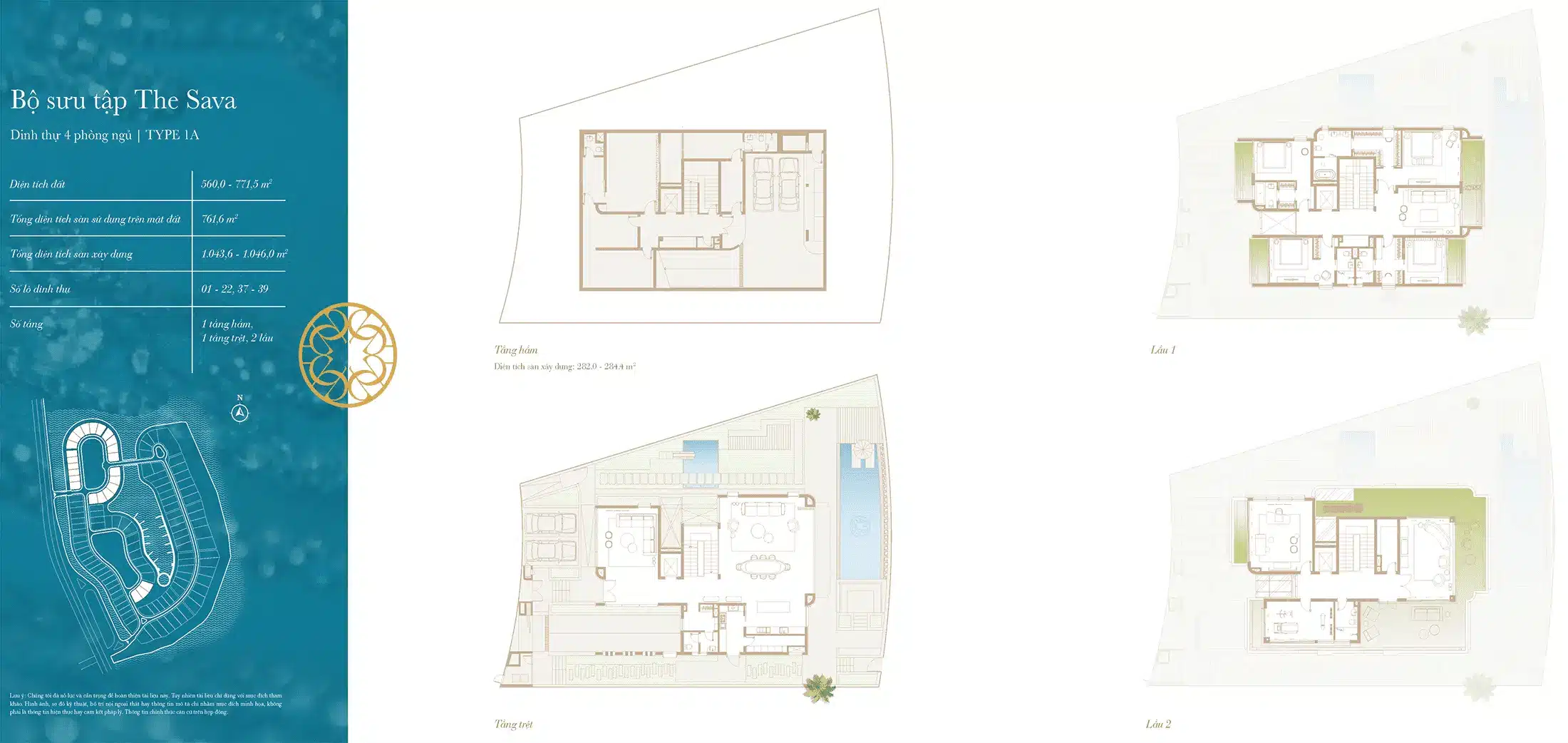 Layout-Dinh-thu-The-Sava-thiet-ke-4-Phong-Ngu-Loai-1A-thuoc-du-an-The-Rivus-Elie-Saab Layout-Dinh-thu-The-Sava-thiet-ke-4-Phong-Ngu-Loai-1A-thuoc-du-an-The-Rivus-Elie-Saab